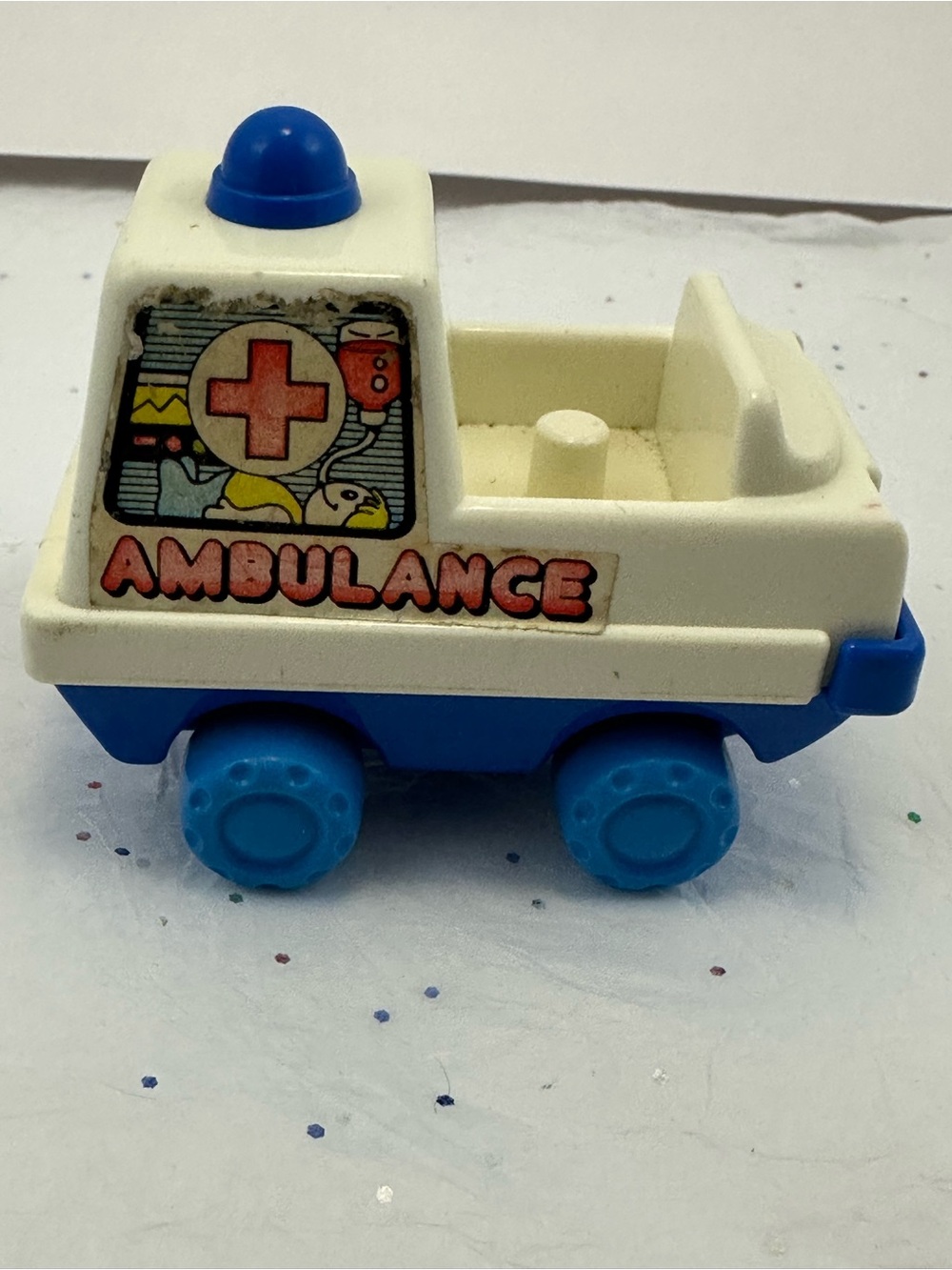 Vintage ‘80s Playskool Lil Playmates Ambulance